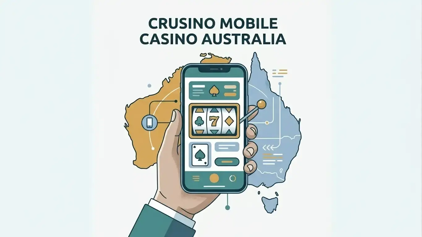 Generic smartphone showing a responsive casino-style category layout without branding